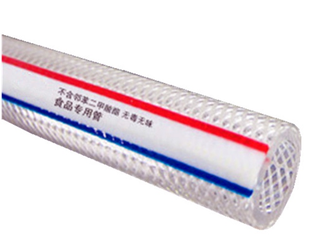 Food grade PVC fiber hose (without adjacent benzene two carbamate)